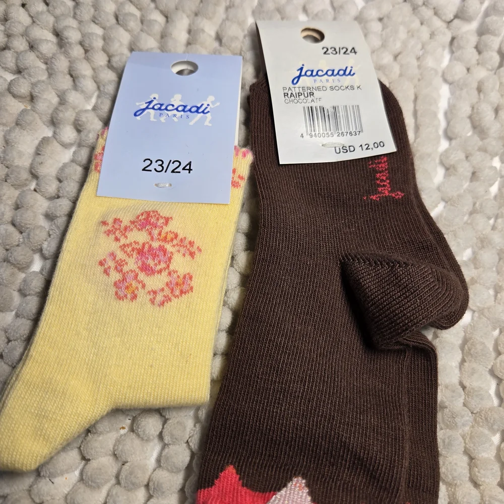 New Jacadi Kids 2 pair Tights and 2 pair socks